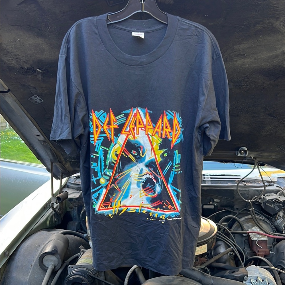 1988 Def Leppard tour tee official merch size XL single stitch